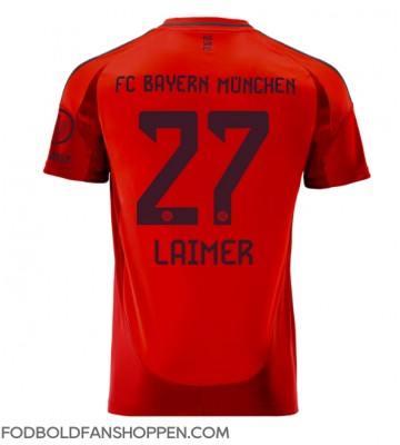 Bayern Munich Konrad Laimer #27 Hjemmebanetrøje 2024-25 Kortærmet